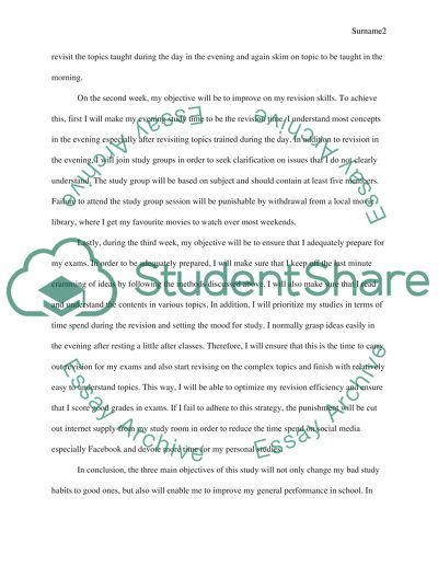 different types of study habits essay