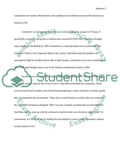 Western Civilization since 1789