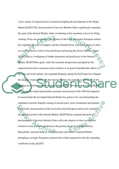 International Environment & Business and Europe