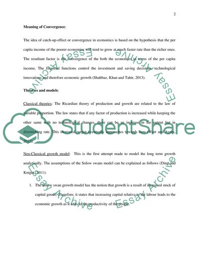 Macroeconomic Convergence, Financial Development and Economic Growth