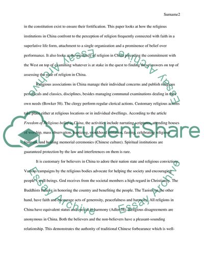 Religion in China, Chinas Spiritual Customs