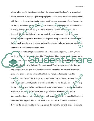 Personal Engagement with the Media