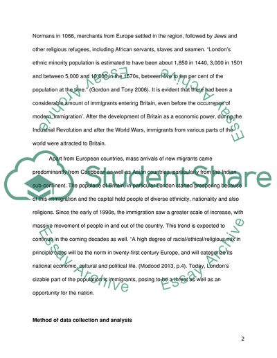 Multi-Ethnicity, Race and Cultural Pluralism in Britain