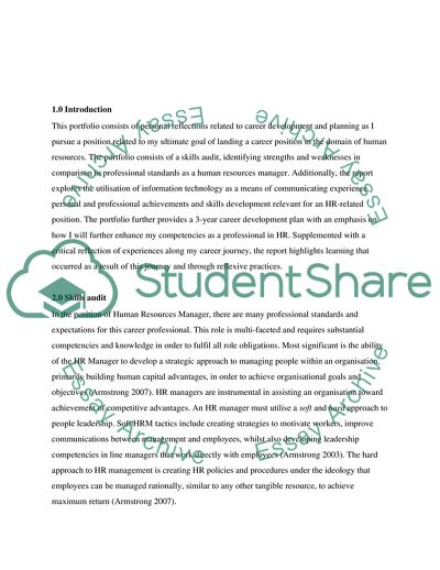 Personal Career Pursuits