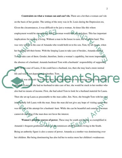 The Glass Menagerie by Tennessee Williams