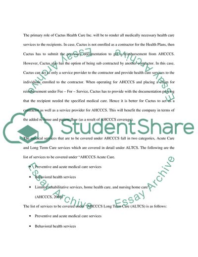 HCM631-0901B-01 Systems in Health Care - Phase 2 Group Project