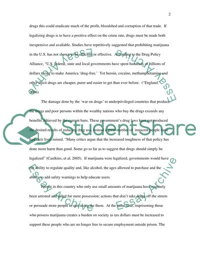 Benefits of Legalized Marijuana