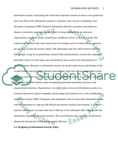 Information securtiy