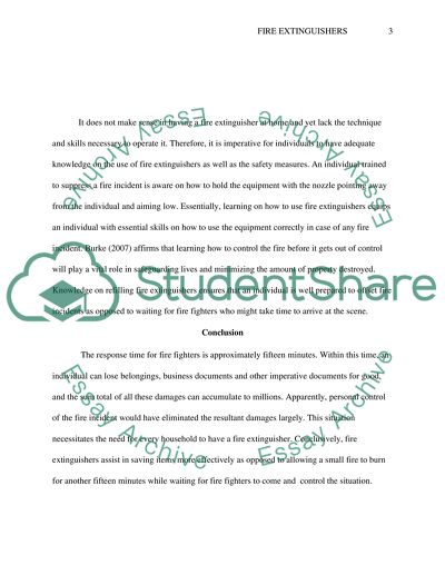 Fire Extinguishers in Fire Prevention