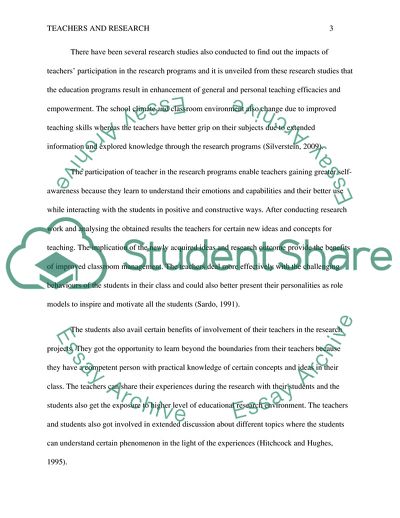 Teachers Participation in Educational Innovation and Research Groups