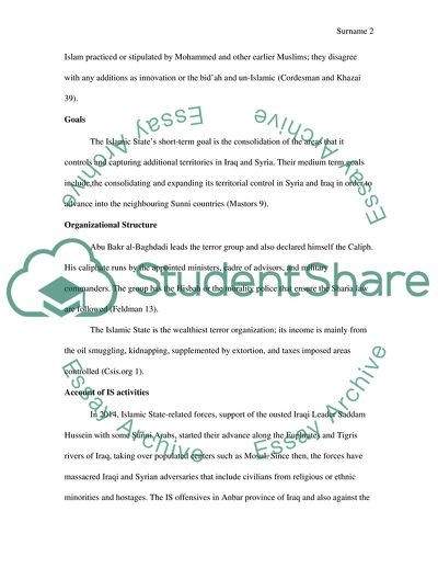 Rise of the Islamic State