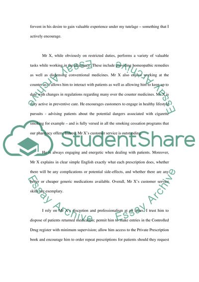 Dedicated Community Pharmacist