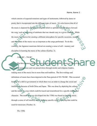 Overview of Japan music