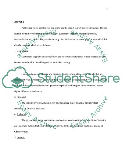 Marketing Modelling Issues