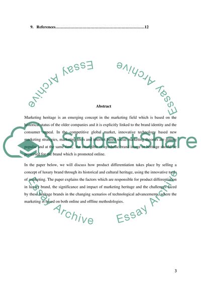 Marketing Heritage and Digital Innovation an Apparent Contradiction