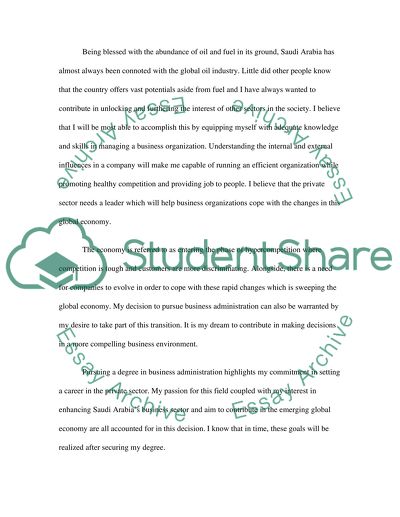 Why I Chose Business Administration