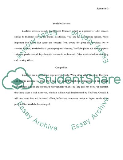 YouTube Business Analysis