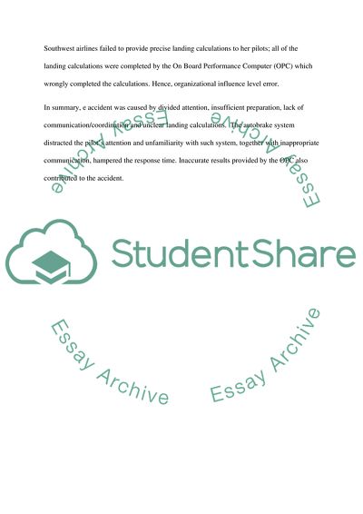 Human Error on the Flight Deck