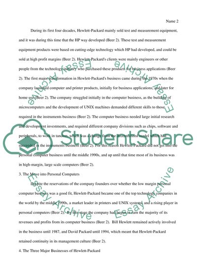 The Decline of the HP Way