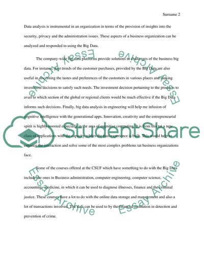 Big Data Technology Issues