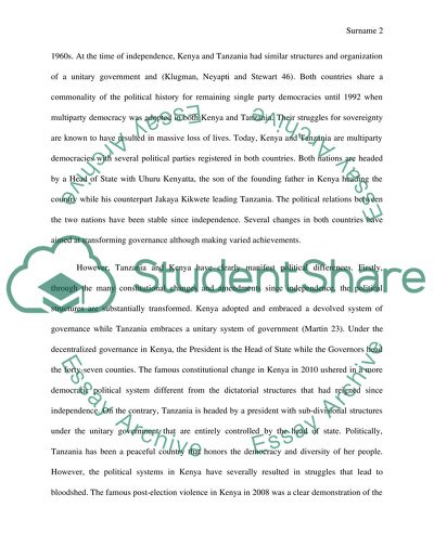 compare contrast essay between two countries