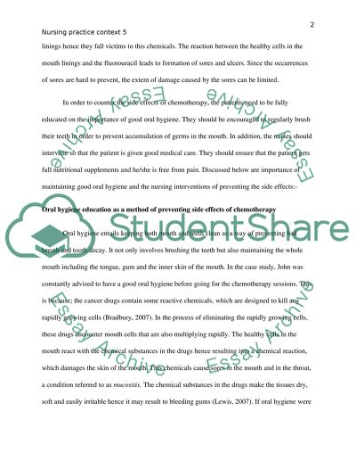 Nursing Practice: Colorectal Cancer