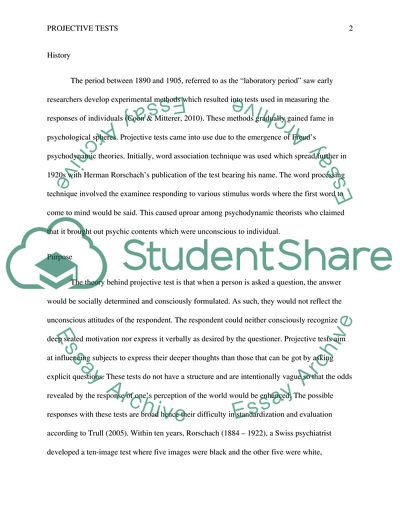 Psychological testing