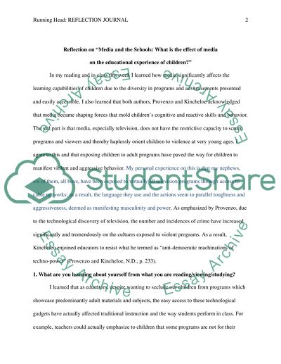 Media and the schools