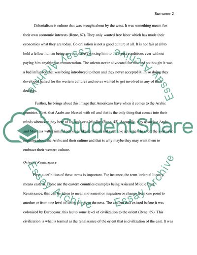 Colonialism and the Exotic