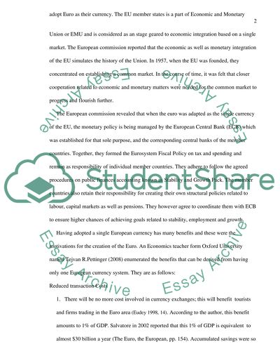 European single currency
