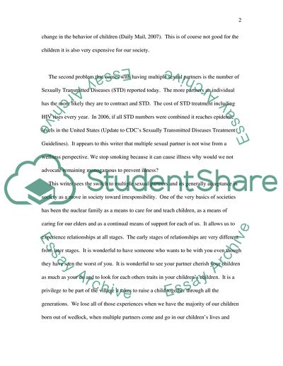 Monogamous Sexual Inercourse