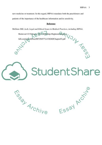 Health Insurance Portability and Accountability Act