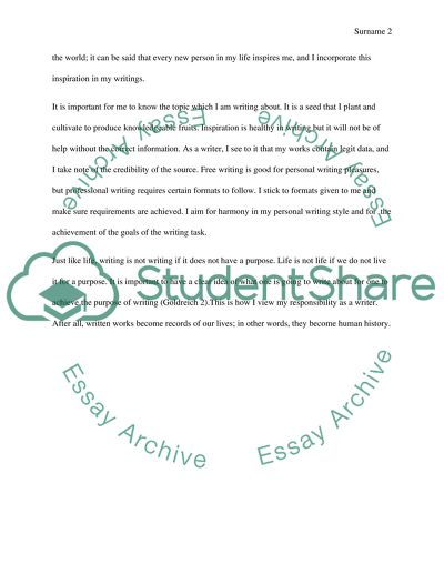 Introduction Assignment Essay Example | Topics and Well Written Essays ...