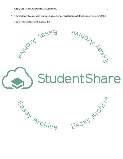 Chiquita Brand International