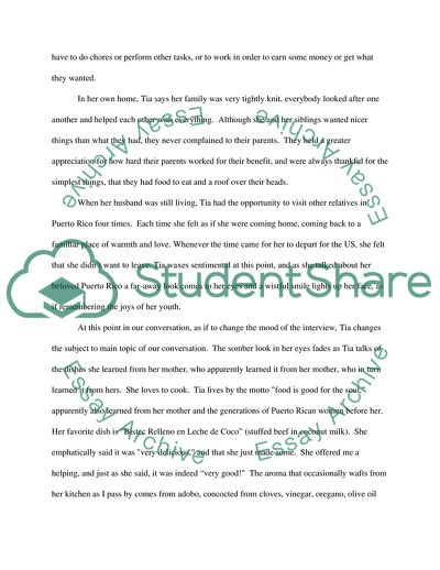 Understanding Personal Experiences