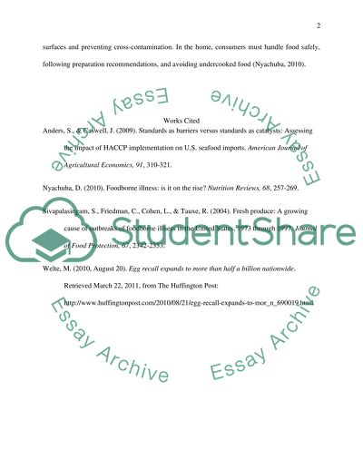 Foodborne Illness: Is It on the Rise