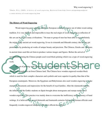 Why wood engraving is still being used today