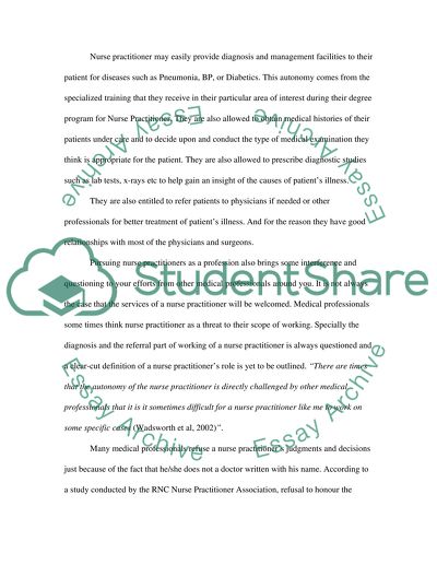 How Has My Practice Changed in Terms of Autonomy