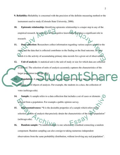Meanings of Concepts