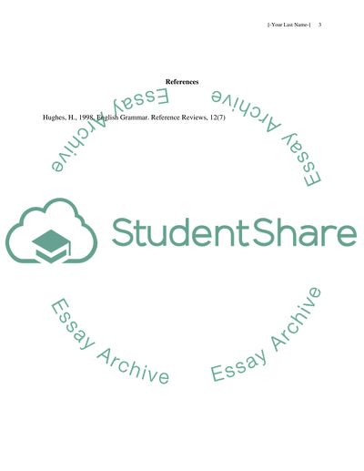 Using Proper English Grammar