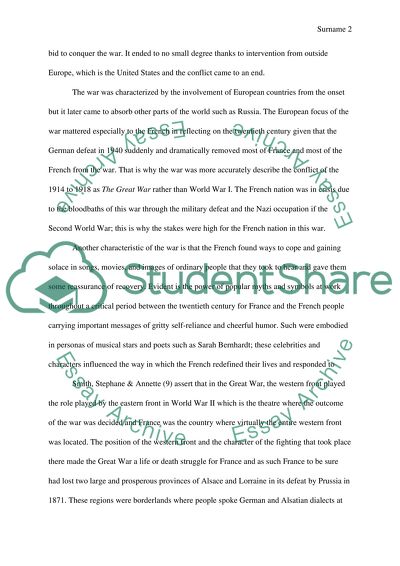 Great French War Culture