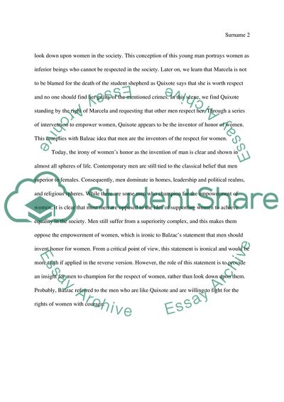 Don quixote summary picture