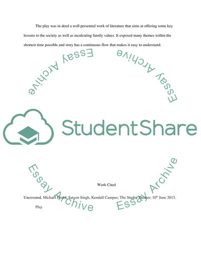 Uncovered by Michael Ferrol