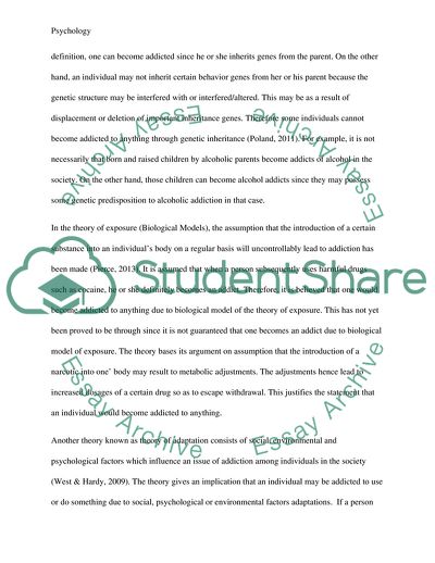 Addiction and Responsibility