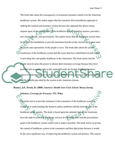 Consumer-Driven Health Care and Money-Saving Solutions