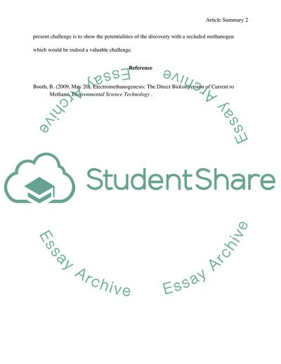 Electromethanogenesis: The Direct Bioconversion of Current to Methane