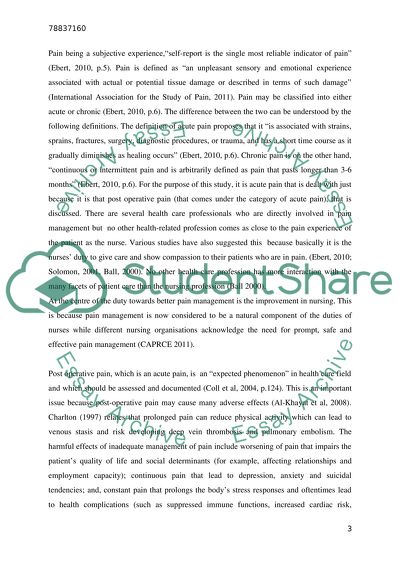 How Nurses Know if the Patient is in Pain