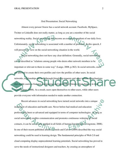 Is Social Networking a Problem Rather Than a Unique Benefit Offered to Online Users