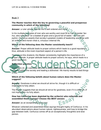 LIT 201 &lt;odual 5 course work