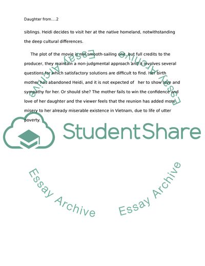 Daughter from danang